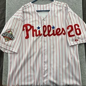 Authentic Philadelphia Phillies Chase Utley Jersey